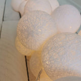 Kokvilnas bumbu virtene "Ziema" Image 2