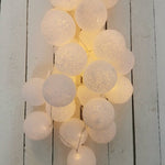 Kokvilnas bumbu virtene "Ziema" Image 4