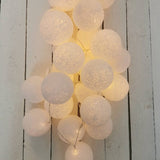 Kokvilnas bumbu virtene "Ziema" Image 4