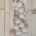 Kokvilnas bumbu virtene "Ziema" Image