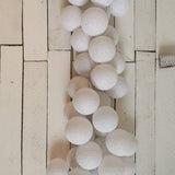 Kokvilnas bumbu virtene "Ziema" Image