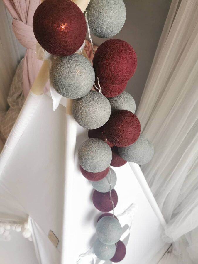 Kokvilnas bumbu virtene "Latvijas raksts" Image 2