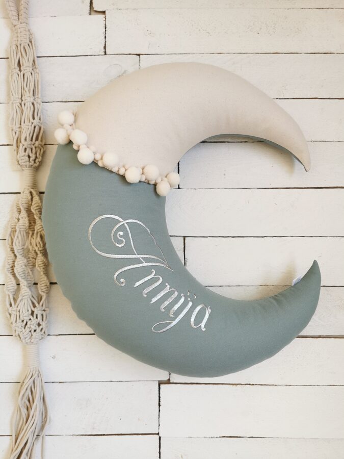 Personalizēts spilvens MĒNESS SAGE Image 4