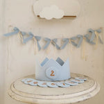 GAIŠI ZILS galvas kronis "Es augu" Image