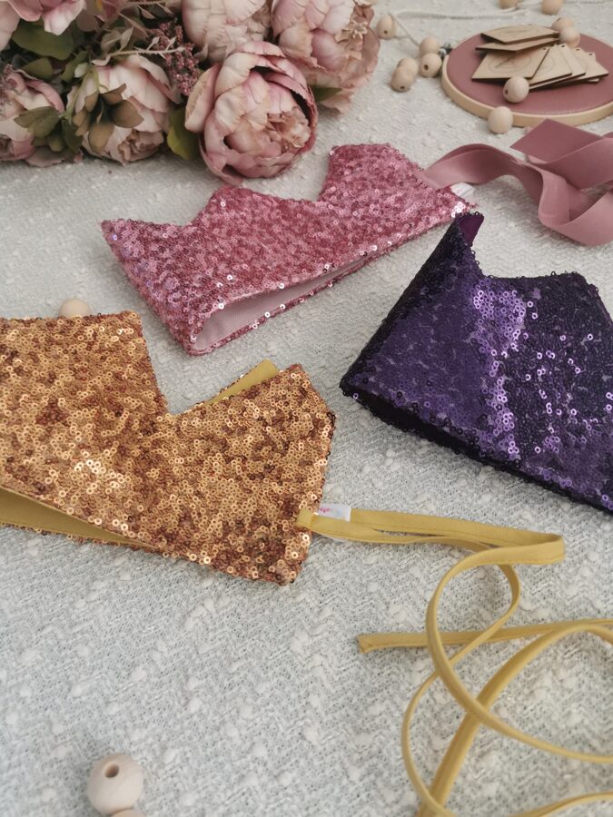 Galvas kronis "Gliteri un spīdumi" Image 5