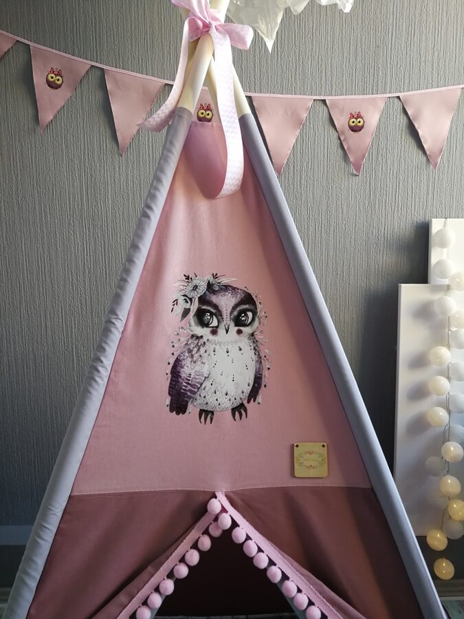 Vigvams bērniem "Pūces māja" Image 2