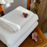 Kokvilnas dvielis "Pienbalts''