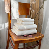 Kokvilnas dvielis "Pienbalts''