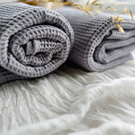 Kokvilnas dvielis "Pelēks" Image 3