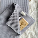 Kokvilnas dvielis "Pelēks" Image 2