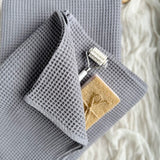 Kokvilnas dvielis "Pelēks" Image 2