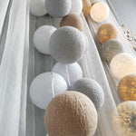 Kokvilnas bumbu virtene "Labrīt, ir sestdiena!" Image 2