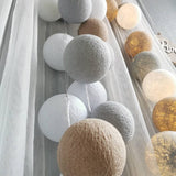 Kokvilnas bumbu virtene "Labrīt, ir sestdiena!" Image 2