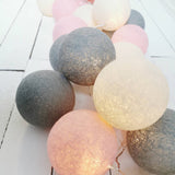 Kokvilnas bumbu virtene "Trīs zemeslodes" Image 3