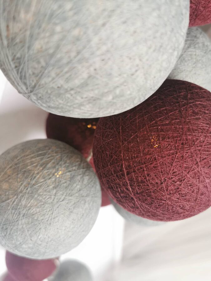 Kokvilnas bumbu virtene "Latvijas raksts" Image 3