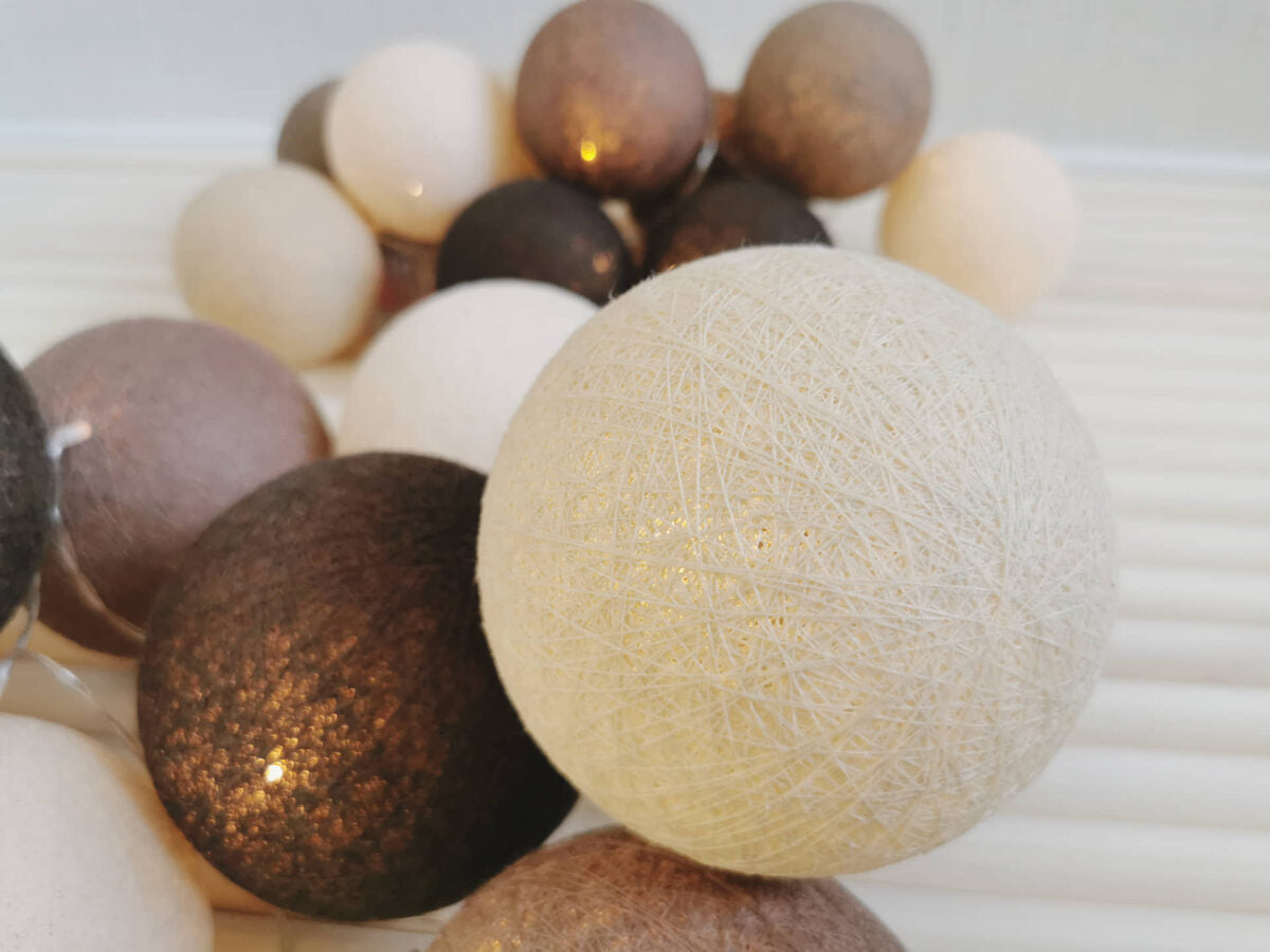 Kokvilnas bumbu virtene "Miera osta" Image 4