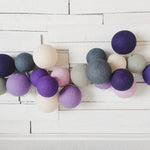 Kokvilnas bumbu virtene "Vīnogu garša" Image 4