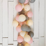 Kokvilnas bumbu virtene "Trīs zemeslodes" Image 2