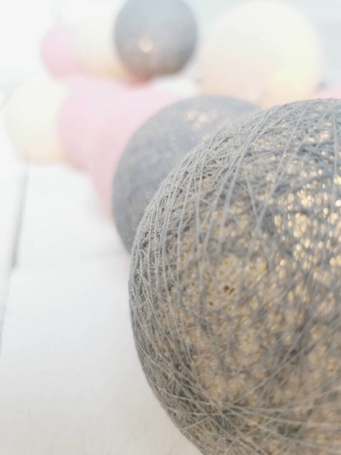 Kokvilnas bumbu virtene "Trīs zemeslodes" Image 4