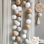 Kokvilnas bumbu virtene "Labrīt, ir sestdiena!" Image