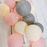 Kokvilnas bumbu virtene "Trīs zemeslodes" Image