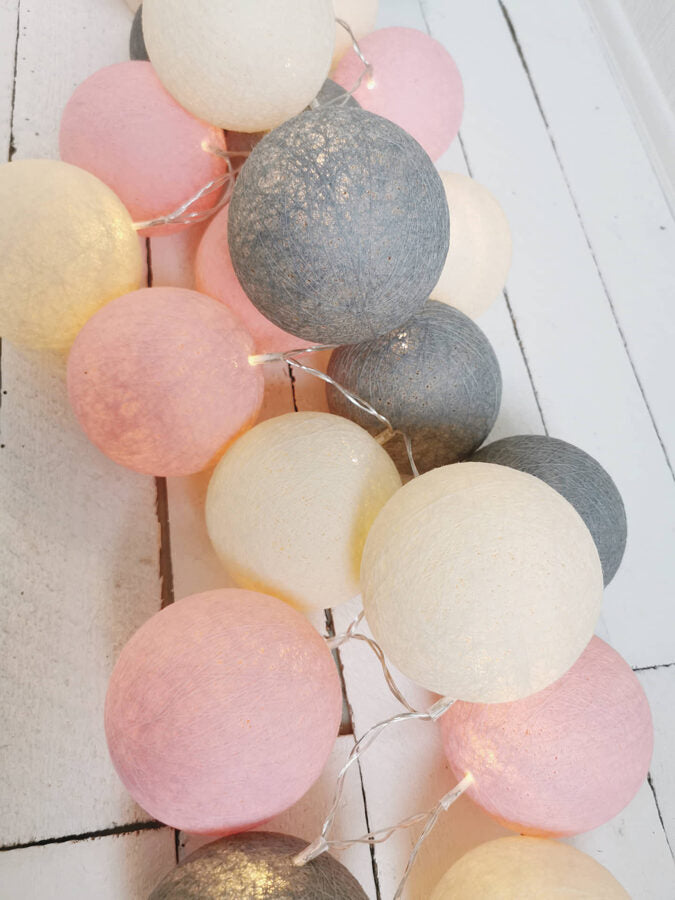 Kokvilnas bumbu virtene "Trīs zemeslodes" Image