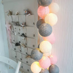 Kokvilnas bumbu virtene "Trīs zemeslodes" Image 5