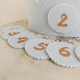 GAIŠI ZILS galvas kronis "Es augu" Image