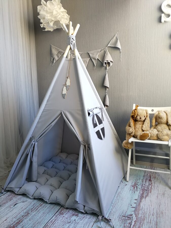 Vigvams bērniem "Rīta dūmaka mākoņos" Image