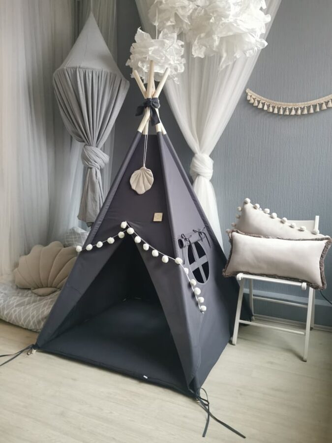 Vigvams bērniem "Melno smilšu pludmale" Image 8