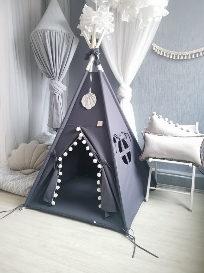 Vigvams bērniem "Melno smilšu pludmale" Image