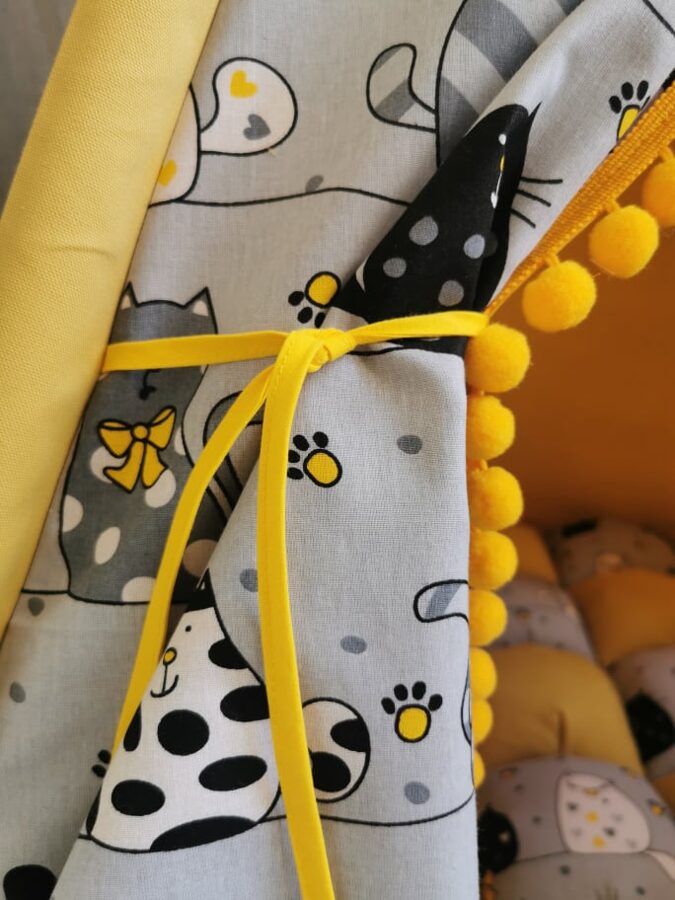 Vigvams bērniem "Kaķu sapulce" Image 3