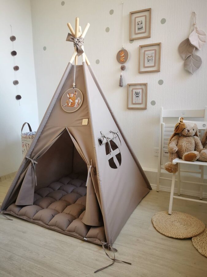 Vigvams bērniem "Meža skola" Image 6