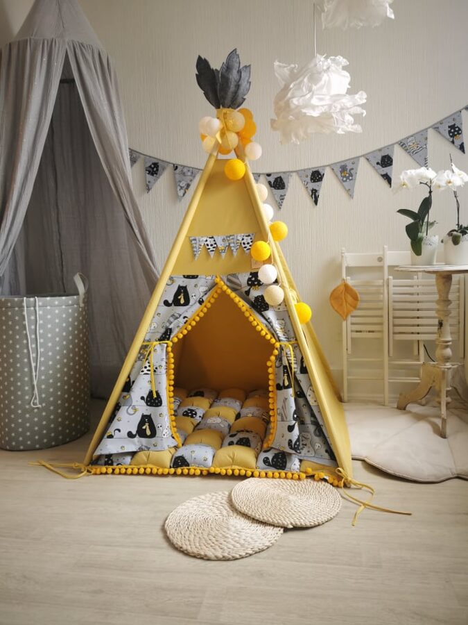 Vigvams bērniem "Kaķu sapulce" Image