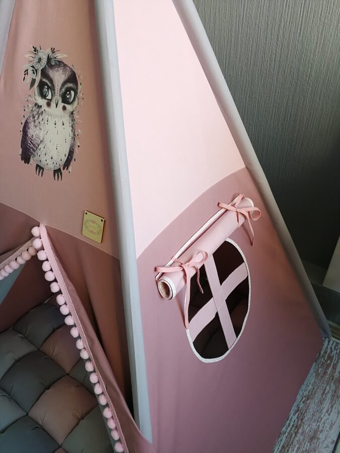 Vigvams bērniem "Pūces māja" Image 3