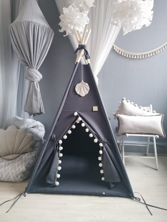 Vigvams bērniem "Melno smilšu pludmale" Image