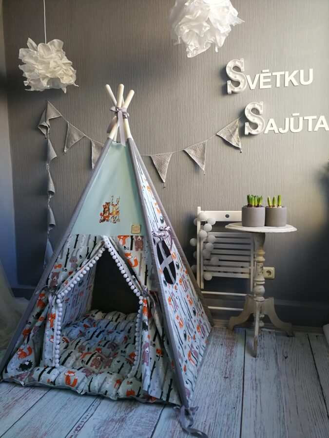 Vigvams bērniem "Meža ielokā" Image