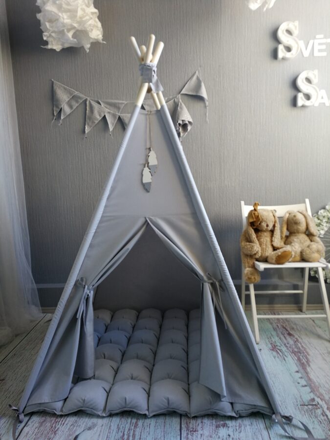 Vigvams bērniem "Rīta dūmaka mākoņos" Image