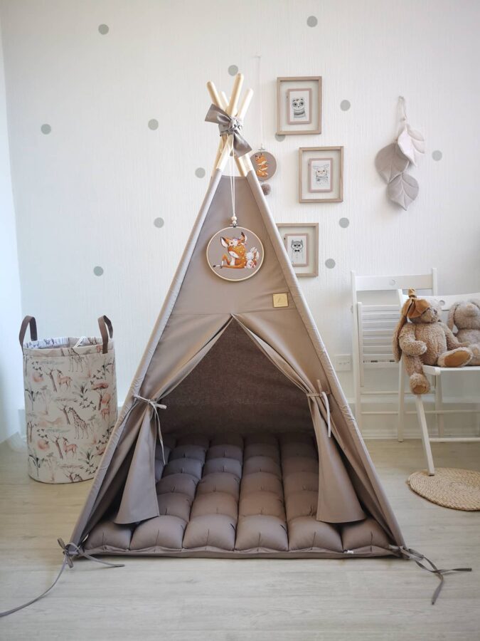 Vigvams bērniem "Meža skola" Image 7