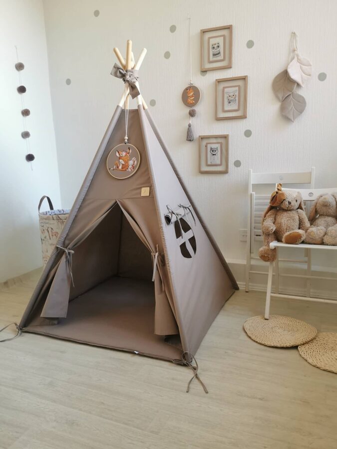 Vigvams bērniem "Meža skola" Image 3