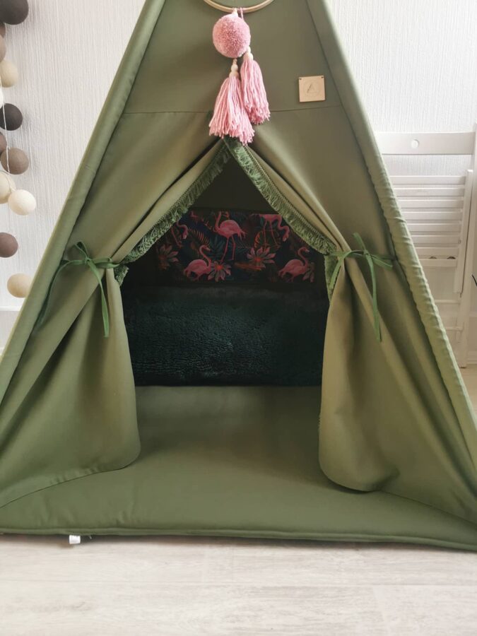 Vigvams bērniem "Rozā flamingo" Image 4