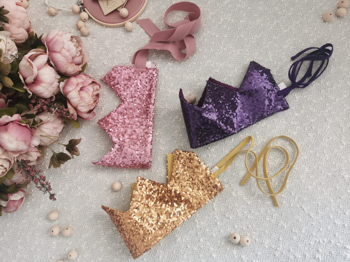 Galvas kronis "Gliteri un spīdumi" Image 2