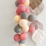 Kokvilnas bumbu virtene "Avenes ar glazūru" Image