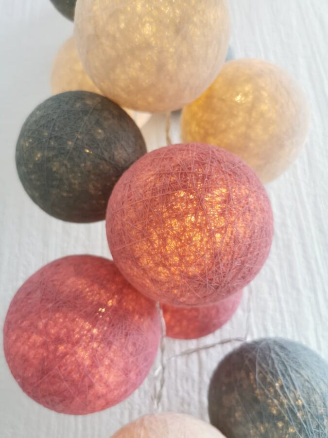 Kokvilnas bumbu virtene "Avenes ar glazūru" Image 4