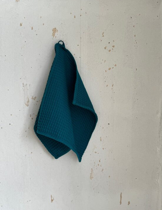 Kokvilnas dvielis "Jūras zils" Image