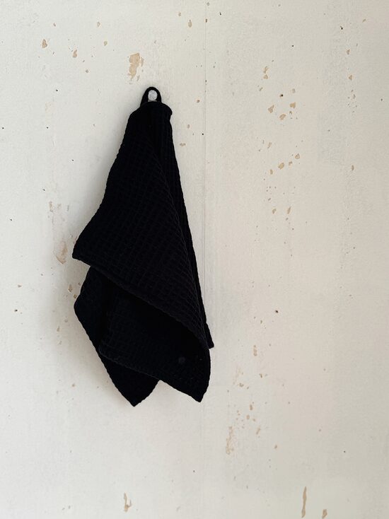 Kokvilnas dvielis "Melns" Image