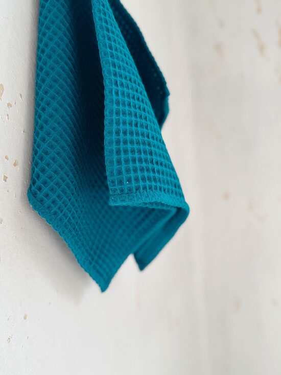 Kokvilnas dvielis "Jūras zils" Image