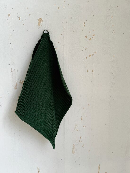 Kokvilnas dvielis "Tumši zaļš" Image