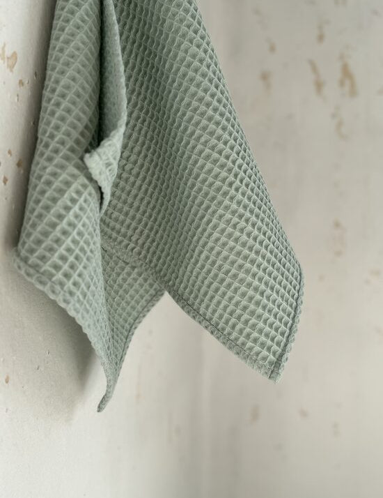 Kokvilnas dvielis "Old green" Image