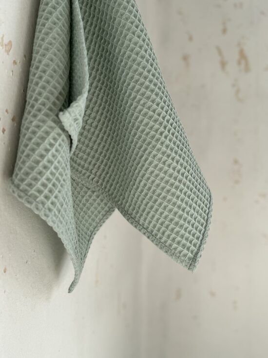 Kokvilnas dvielis "Old green" Image